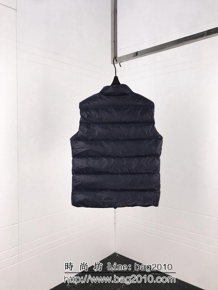 MONCLER蒙口 2018SS秋冬 黑色 羽絨服馬甲 高版本情侶款 ydi2146